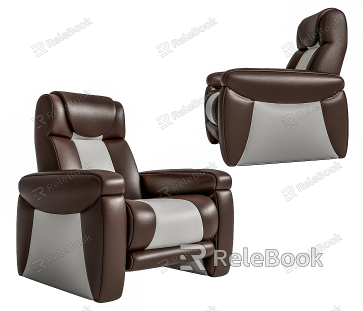 Modern Single Sofa Video Room Sofa Aviation Sofa model