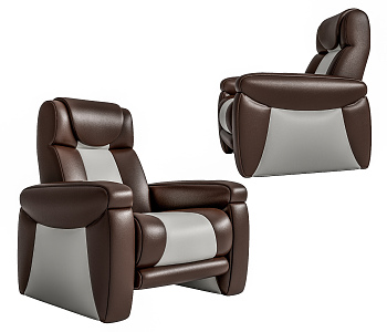 Modern Single Sofa Video Room Sofa Aviation Sofa 3d model