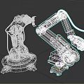 High Precision Industrial Robotic Arms With Mechanical Grippers For Factory Automation