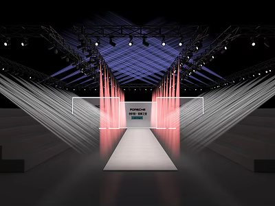 modern stage 3d model