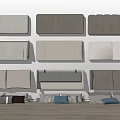 Various Stylish Headboard Designs With Decorative Pillows In Bedroom Setting