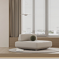 Modern Curtains 3d model