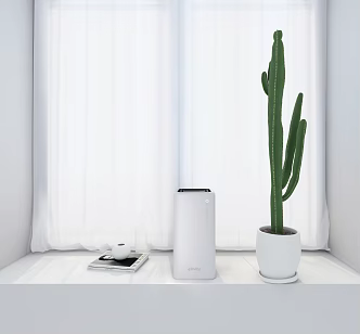 modern air purifier 3d model