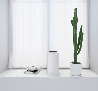 modern air purifier 3d model