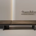 Modern Shoe Bench With Comfortable Cushioned Seat And Sleek Wooden Frame
