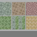 Retro Tile Small Tile Seamless Ceramic Mosaic Classic Color Matching Hong Kong Style Retro Chinese Traditional Mosaic Pattern 3d model