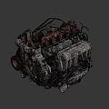 LV10 engine 3d model
