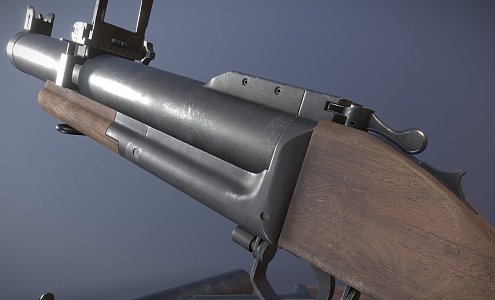 M79 Grenade Launcher 3d model