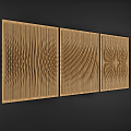 Nordic wall decorations 3d model