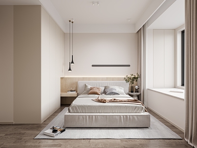 Modern Bedroom Elder Room 3d model