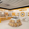 Meihao Life Hall Exhibition Booth Modern Design With Display Areas And Products