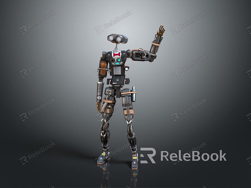 Industrial Robot Single Wheel Robot Double Wheel Robot Robot Robot Assistant Small Robot model