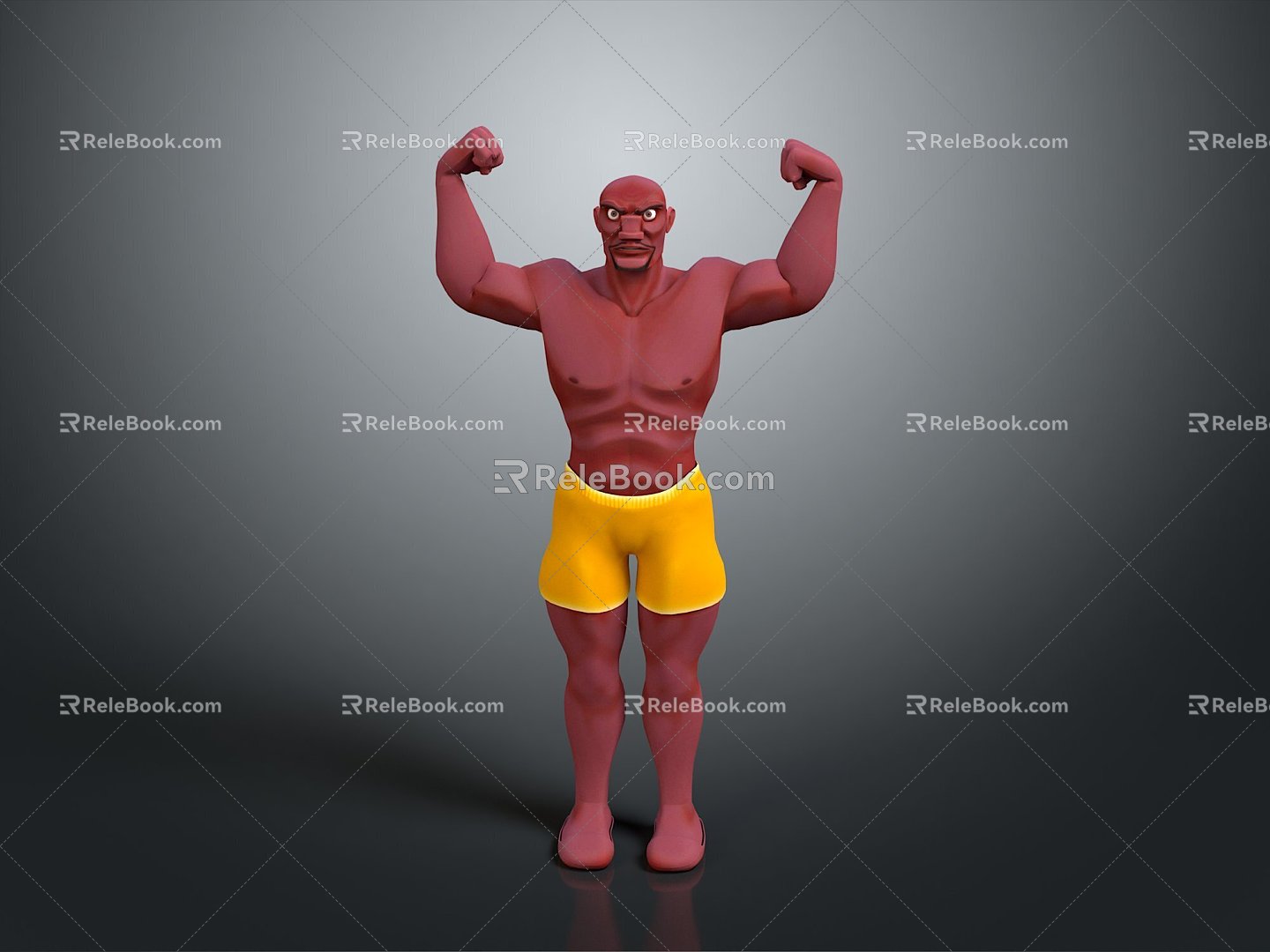 Men's Fitness Bodybuilding Male Handsome Male Young Teenager Male Role Boy 3d model