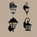 Vintage Style Decorative Wall Sconces With Various Designs And Intricate Metal Frames