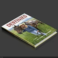 Destinies Book Magazine Cover Featuring Person With Horse On Green Grass