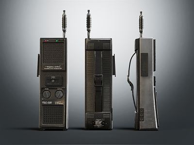 Modern walkie-talkie telephone model