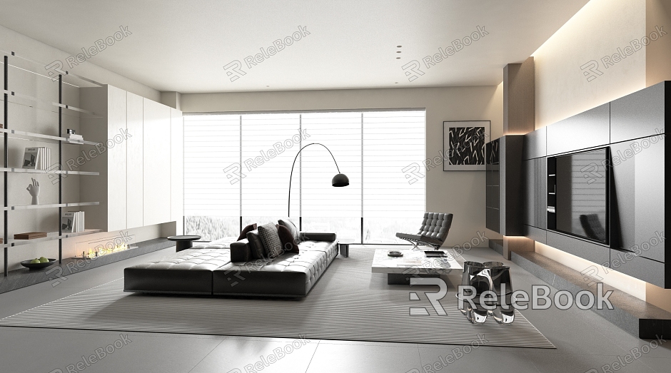 Modern Style Living Room model