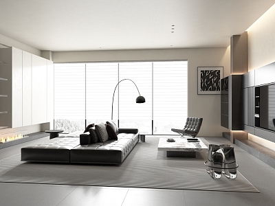 Modern Style Living Room model