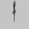 Hell Dagger Mysterious Weapon 3d model