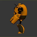 Modern Robot Mech Warrior Mech Soldier Machine Battlearm Mechanical Battlearm 3d model