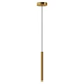 Modern Gold Cylinder Pendant Lights With Sleek Hanging Design For Interior Spaces
