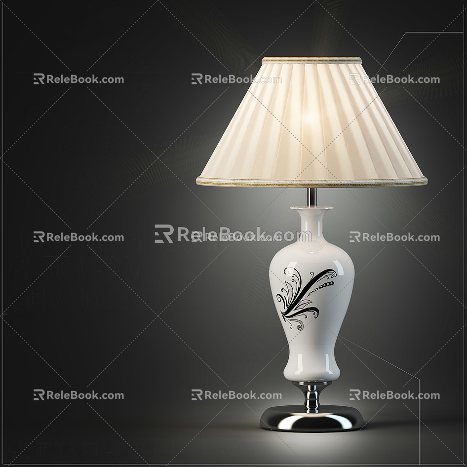 Table lamp model