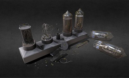 Industrial LOFT biological machine 3d model