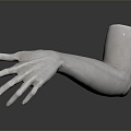 Modern Arm Man Arm 3d model