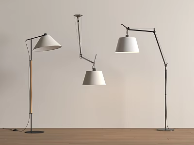 Modern Minimalist Floor Lamp Modern Floor Lamp Modern Chandelier 3d model