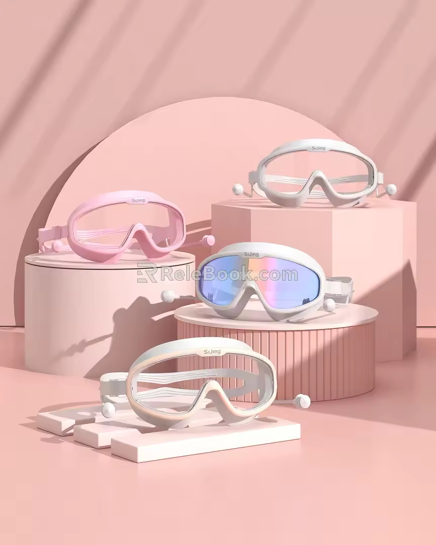 Goggles electrograph 3d model