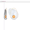 Modern decorative lamp shell decorative lamp 3d model