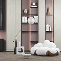 Modern Lazy Sofa Simple Lazy Sofa 3d model