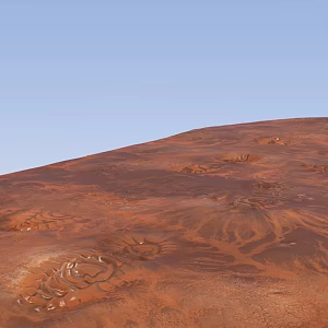 Space Footprints 3D Model 3d model