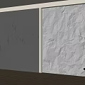 Textured Background Wall With Dark And Light Rough Surfaces In Modern Interior
