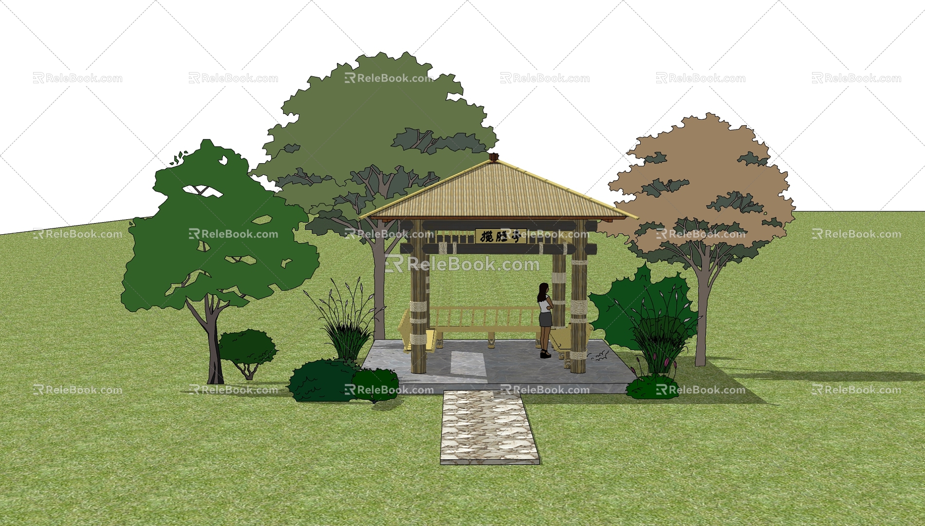 Gazebo 3d model