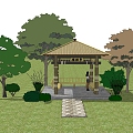 Gazebo 3d model