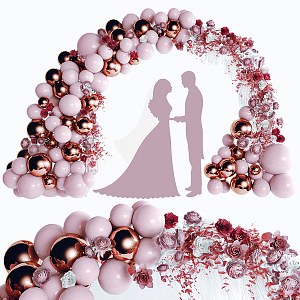 Modern Meichen Wedding Meichen Balloon Arch Combination 3d model