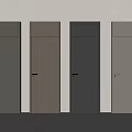 Modern Minimalist Flush Doors with Sleek Design and Multiple Color Options for Interior Spaces