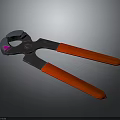 Durable Pliers With Red Handles And Black Metal Body For Professional Heavy Duty Use