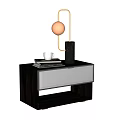 Bedside table 3d model