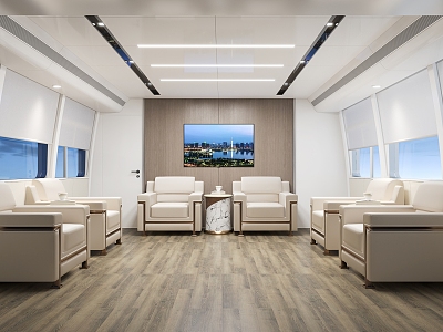 Modern Reception Room Yacht Meeting Room model