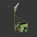 Portable Commercial Solar Powered Wheeled Lighting Equipment With Panel And Mobile Design