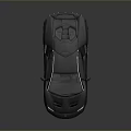 Silver Luxury Sports Car With Sleek Modern Exterior Design And Aerodynamic Shape