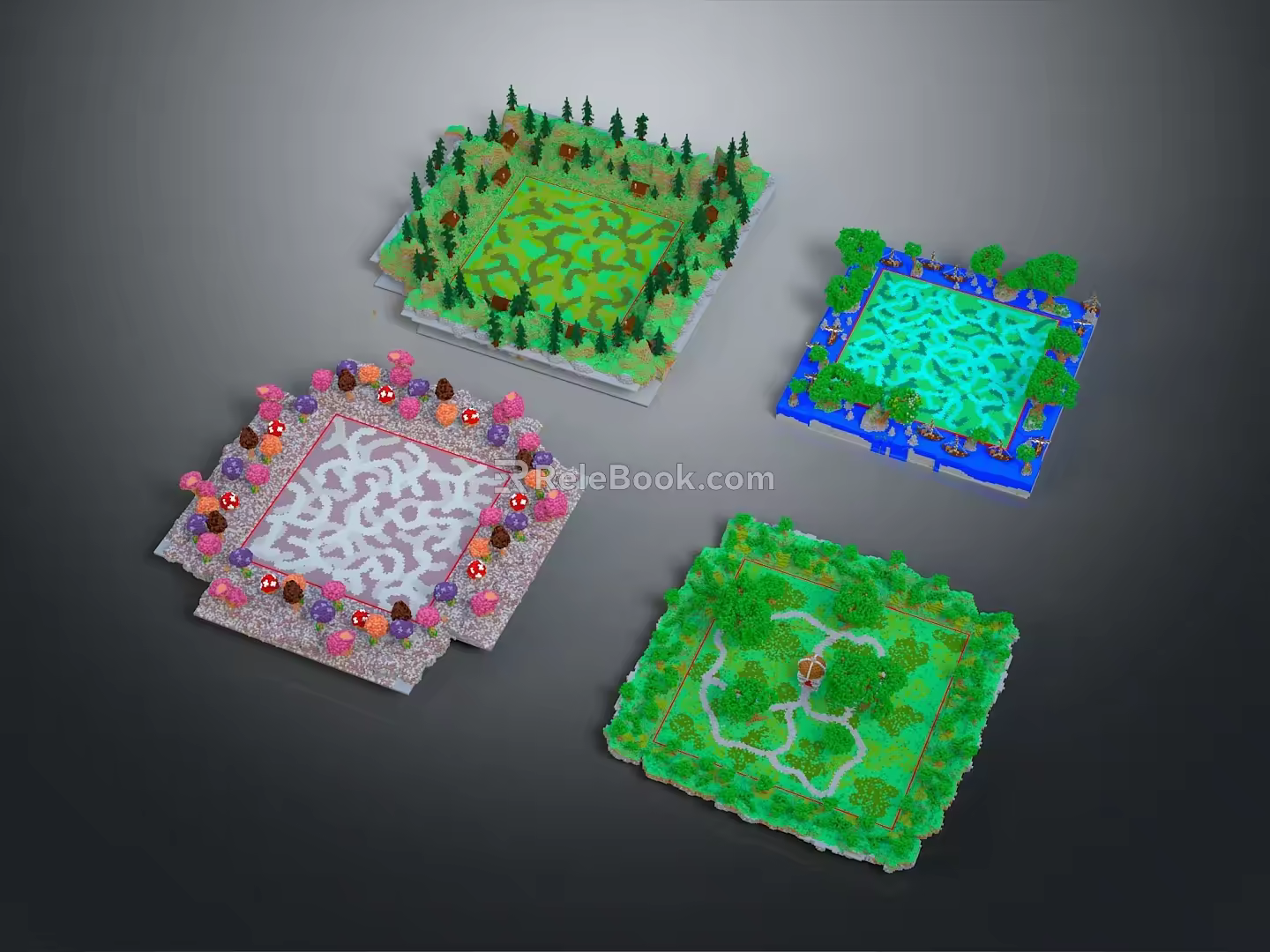 Game Environment Game Scene Fairy Tale Scene Fairy Tale Magic Scene Magic Item Fantasy Scene 3d model