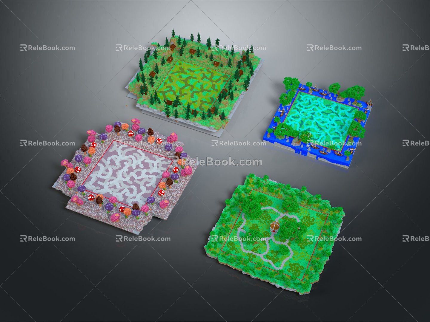 Game Environment Game Scene Fairy Tale Scene Fairy Tale Magic Scene Magic Item Fantasy Scene 3d model