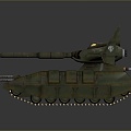 Sci-fi Tank Cartoon Tank Sci-fi Vehicle Sci-fi Vehicle World of Tanks Tank War Anime Tank 3d model