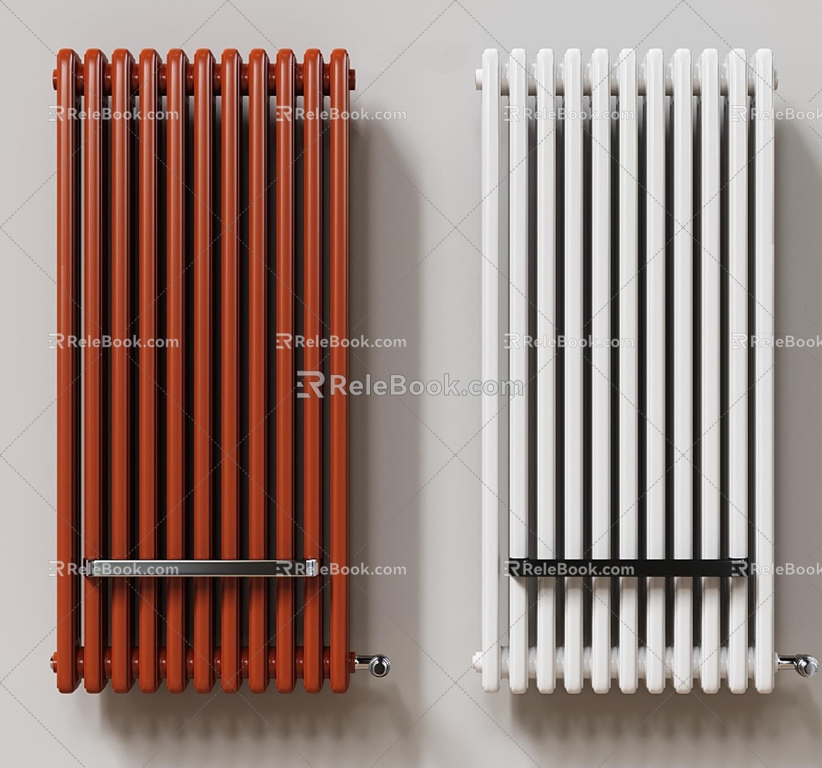 Modern Radiators 3d model