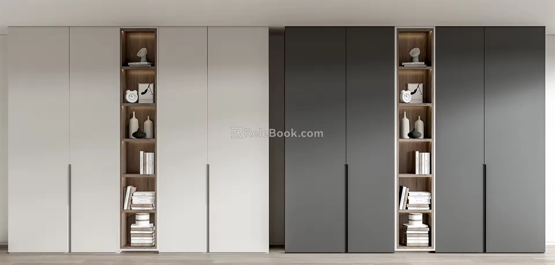 Modern wardrobe 3d model