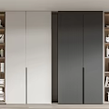 Modern wardrobe 3d model