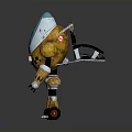 Industrial robot, unicycle robot, two-wheeled robot, robot, robotic assistant, small robot, robot butler, machine butler, character